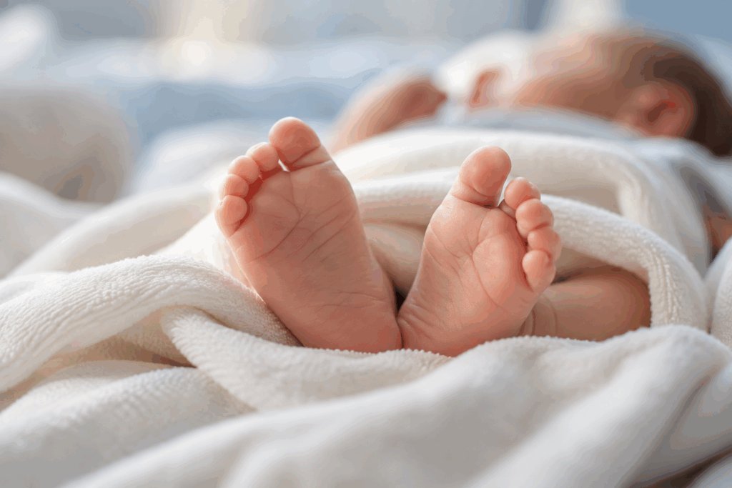 parto bambino grande neonato 5 chili mezzo